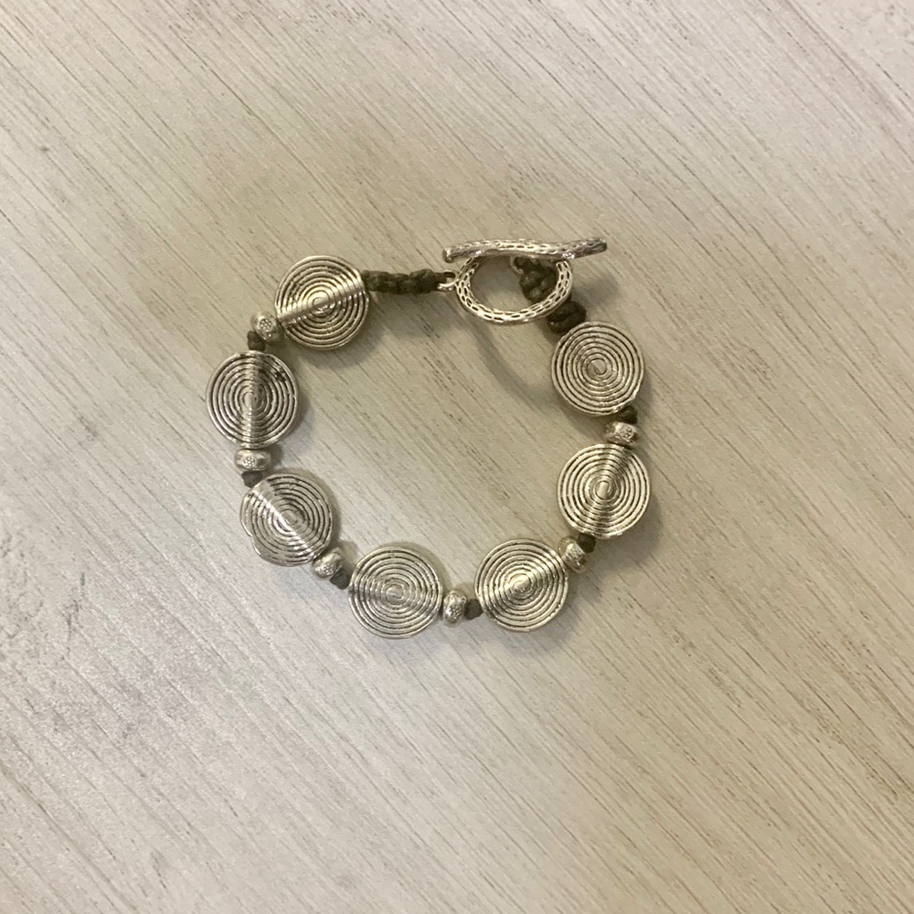 The Island Company Silver Bracelet.